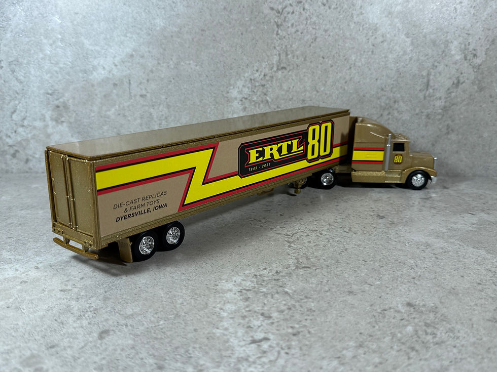 Thumbnail: 1/64 Ertl 80th Anniversary Semi Gold Chase Unit