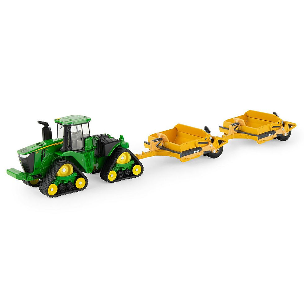 Thumbnail: 1/64 John Deere 9RX 590 w/ 1812DC Scrapers