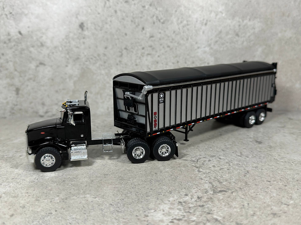 Thumbnail: 1/64 Peterbilt 385 w/ Meyer 9140RT Boss Forage Trailer