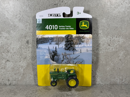 1/64 John Deere 4010 Holiday Tractor “Snowy” | FarmToys4You