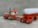 Thumbnail: 1/64 Peterbilt 389 w/ Mississippi LPG Tank Trailer Orange/White