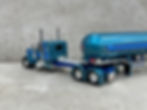 Thumbnail: 1/64 Peterbilt 389 w/ Mississippi LPG Tank Trailer Aqua Blue