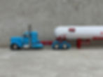 Thumbnail: 1/64 Peterbilt 389 w/ Mississippi LPG Tank Trailer Pete Transport Blue/Red