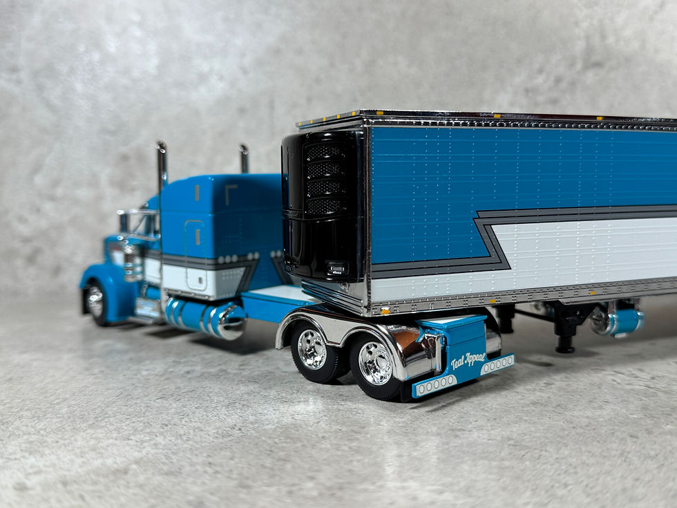 Thumbnail: 1/64 Peterbilt 379 & Reefer Big Rigs Series 2 #5 Tway Rose Transport