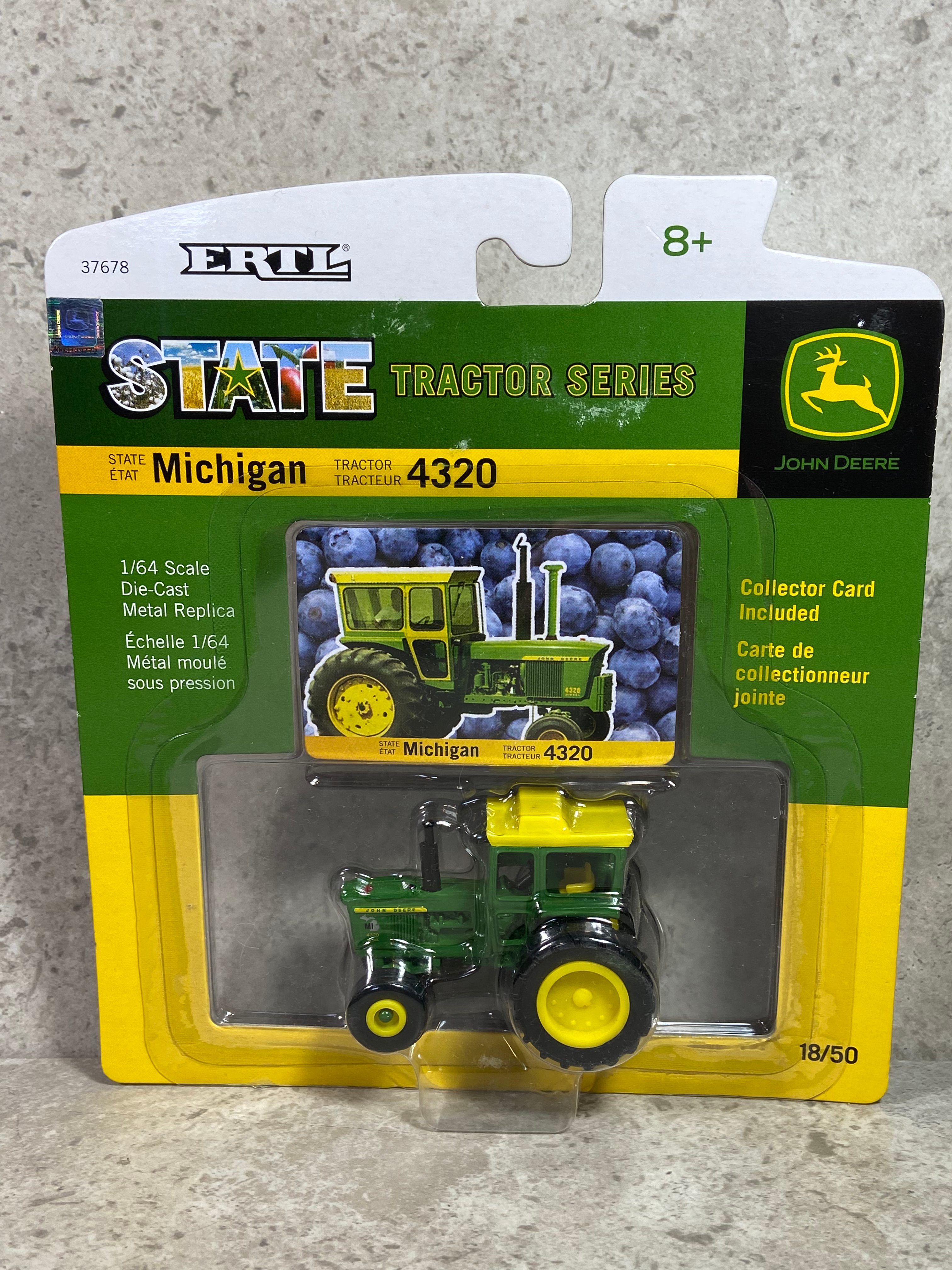 1/64 John Deere 4320 State Series Michigan