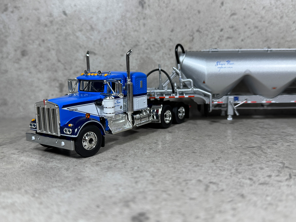 Thumbnail: 1/64 Kenworth W900A w/ Heil Pneumatic Trailer Shupe Brothers Trucking