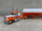 Thumbnail: 1/64 Peterbilt 389 w/ Mississippi LPG Tank Trailer Orange/White