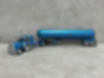 Thumbnail: 1/64 Peterbilt 389 w/ Mississippi LPG Tank Trailer Aqua Blue