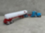 Thumbnail: 1/64 Peterbilt 389 w/ Mississippi LPG Tank Trailer Pete Transport Blue/Red
