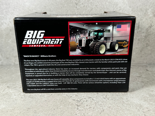1/64 Big Bud 700 White Agriculture Version w/ Duals | FarmToys4You