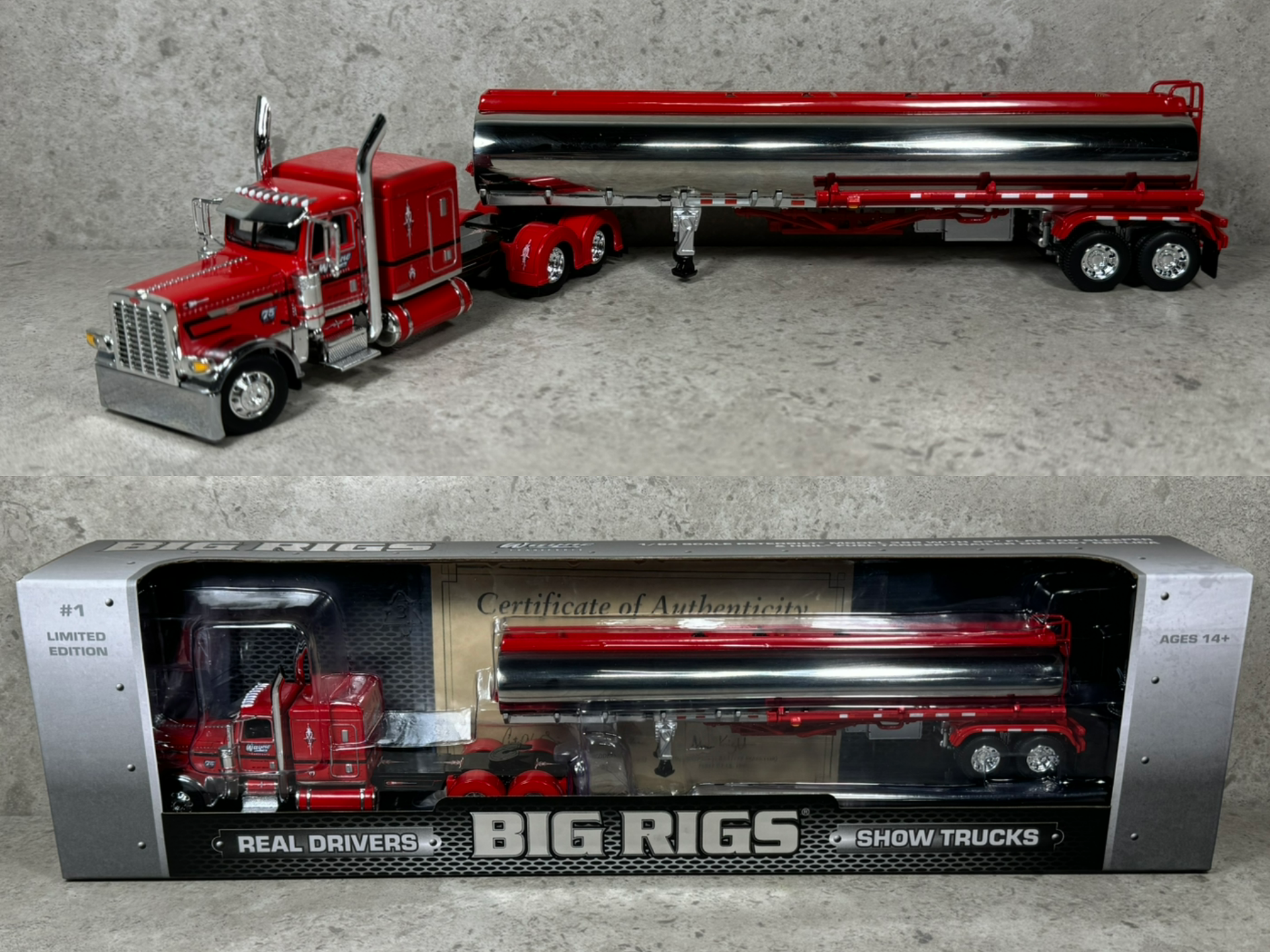 1/64 Peterbilt 389X Wayne Transports Big Rigs Series II #1