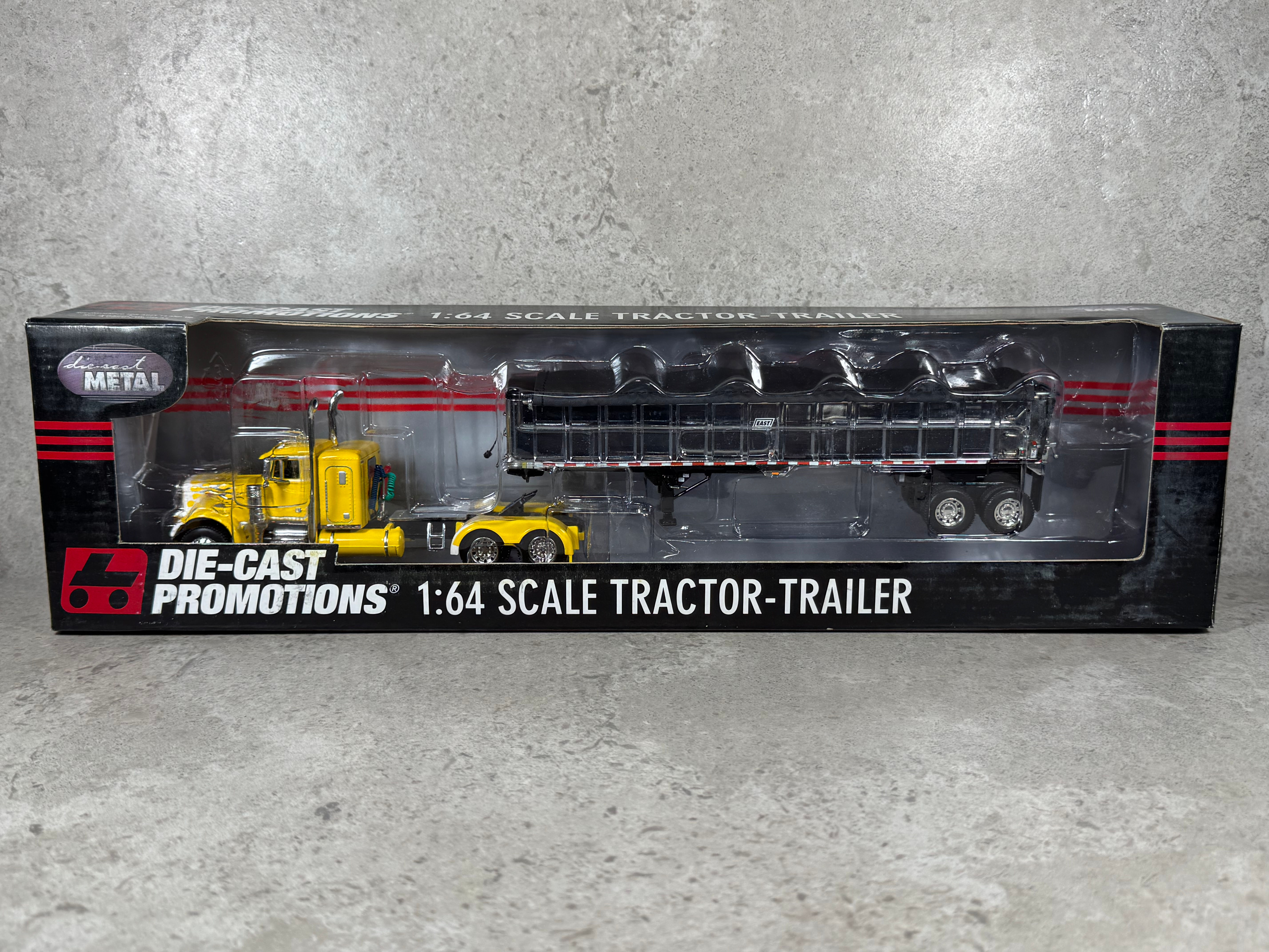 1/64 Peterbilt 379 w/ East End Dump Yellow/Chrome