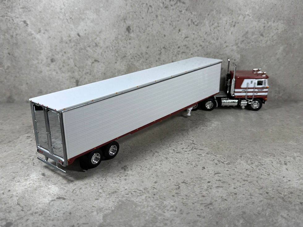 Thumbnail: 1/64 Kenworth K-100 w/ Reefer Trailer Red’s Favorites: Jim Skrinar