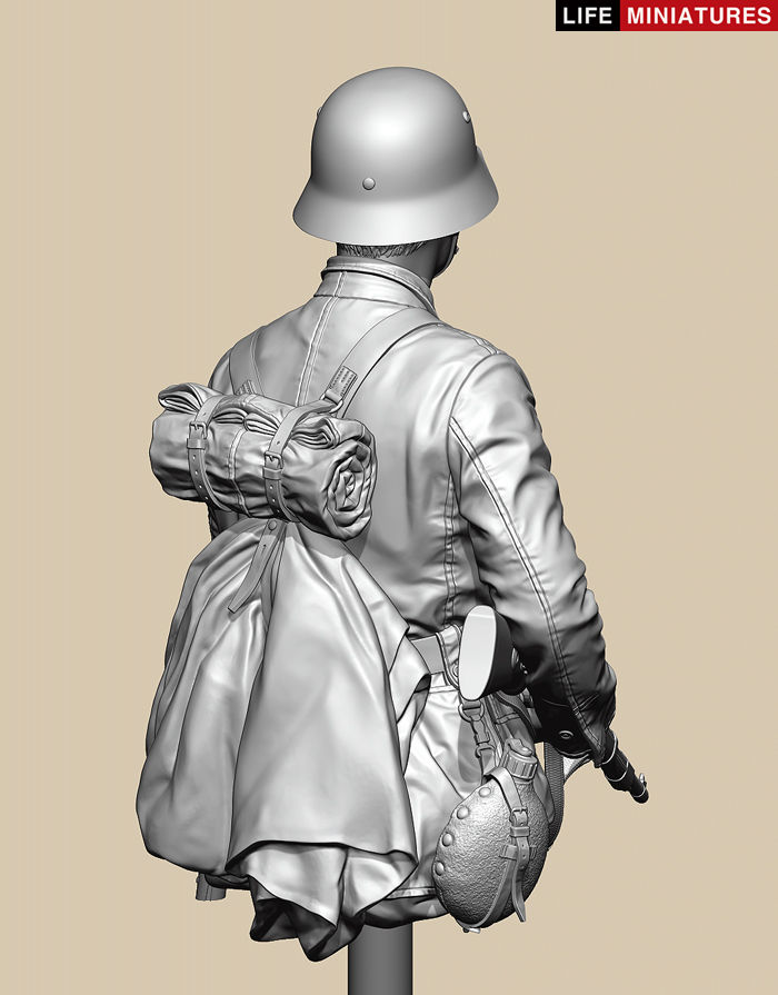 Thumbnail: Ambush at Poteau  'SS Panzergrenadier, KG Hansen' (bust version)