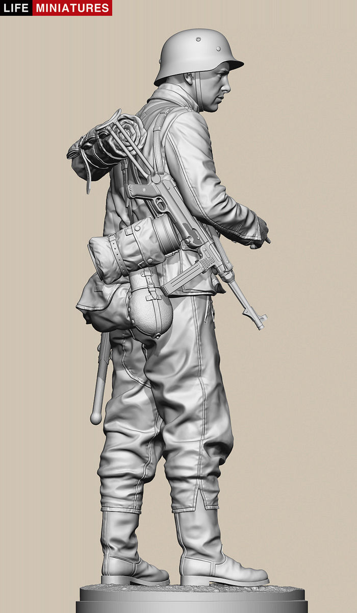 Thumbnail: Ambush at Poteau 'Squad Leader' KG Hansen  (1/35 scale full size) )