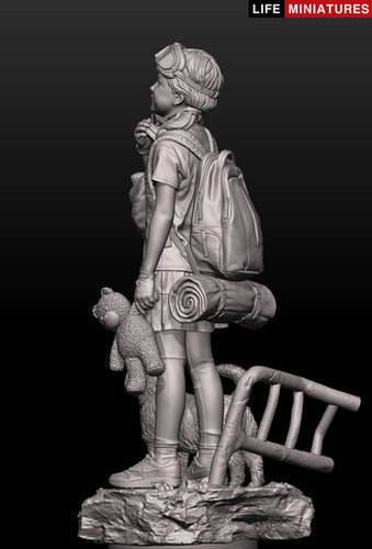 BREATH - Post Pandemic Kid (90mm scale) | life-miniatures