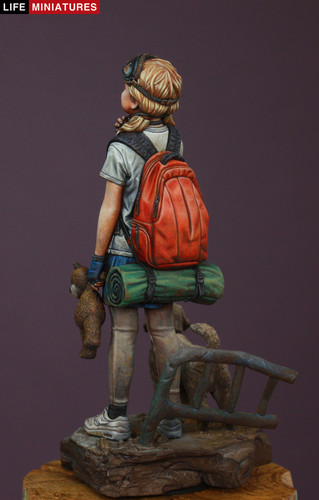 LIFE MINIATURES BREATH 1/12 レジンキット BREATH - Post Pandemic Kid (90mm scale) | life-miniatures