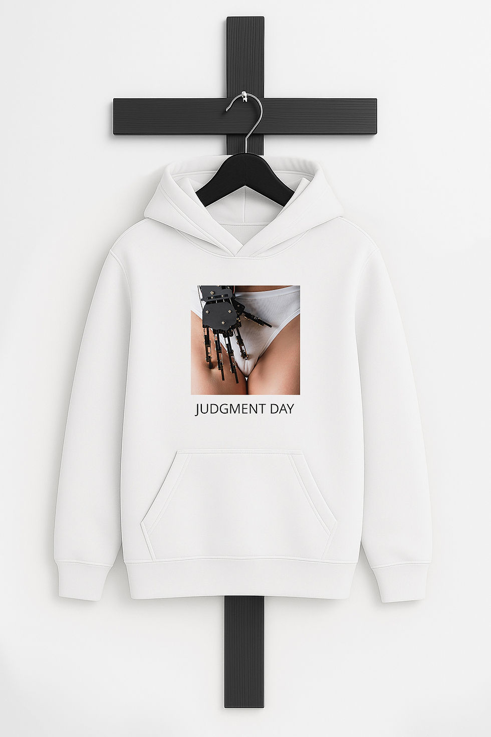 Thumbnail: STAYUGLYPLZ WHITE HOODIE