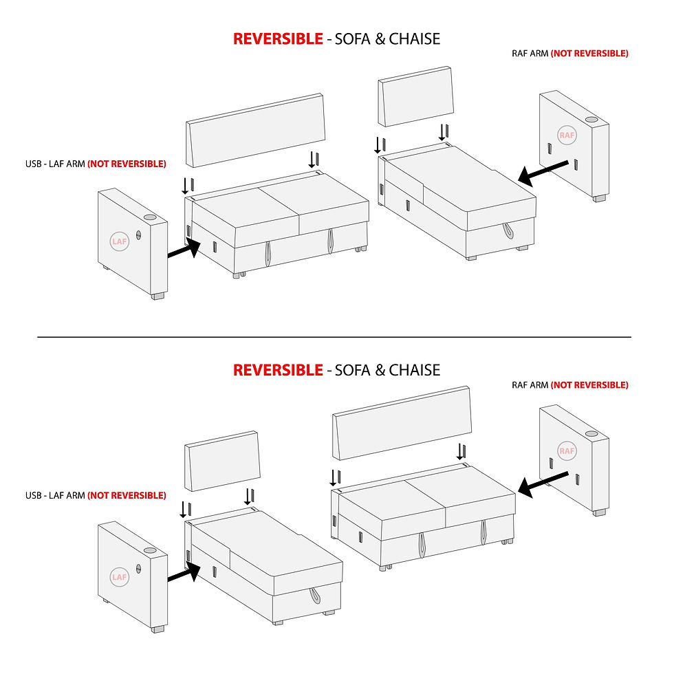 Thumbnail: F8544 Beige Convertible Sectional
