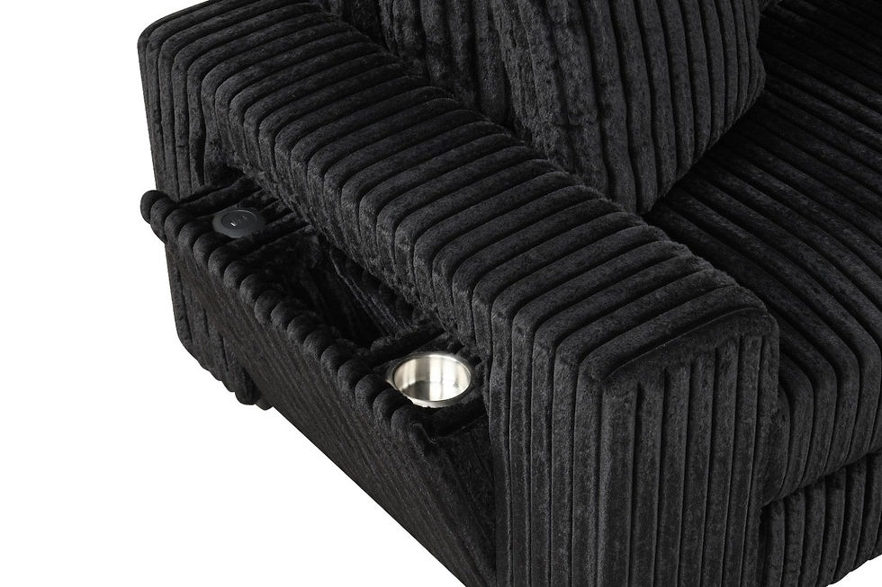 Thumbnail: Sol 3-Piece Corduroy Manual Reclining Set
