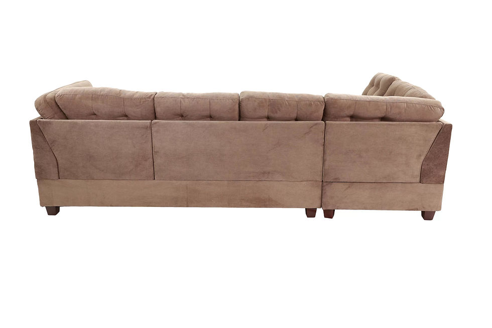Thumbnail: Truffle 2-Piece Sectional Set with 2 Accent Pillows — F7140