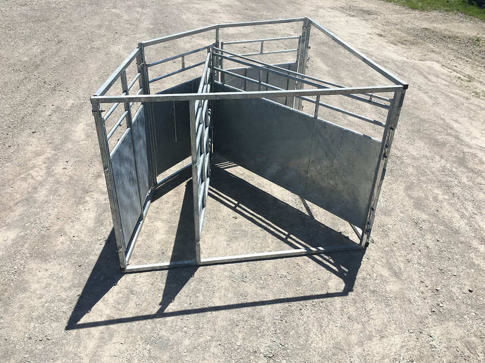 LAG Industries Squeeze Chutes, Crowding Tubs, Adjustable Alleyways