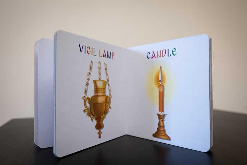 Thumbnail: My First Book of Orthodox Words: Children's Board Book