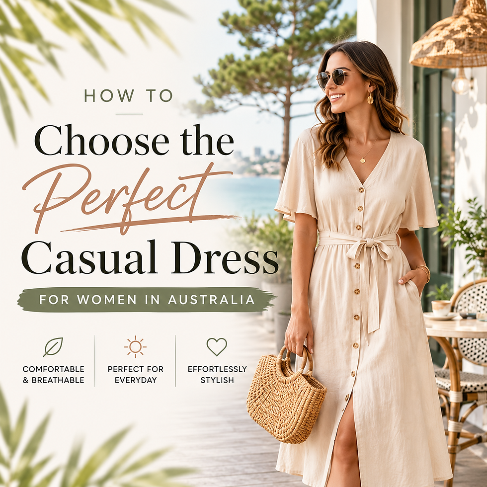 How to Choose the Perfect Casual Dress for Women in Australia