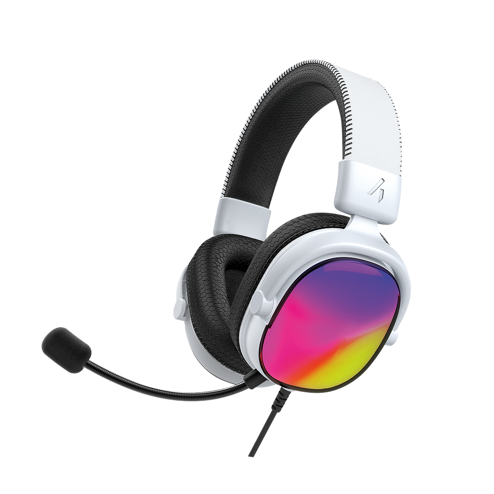 Radar Glow Gaming Headset White