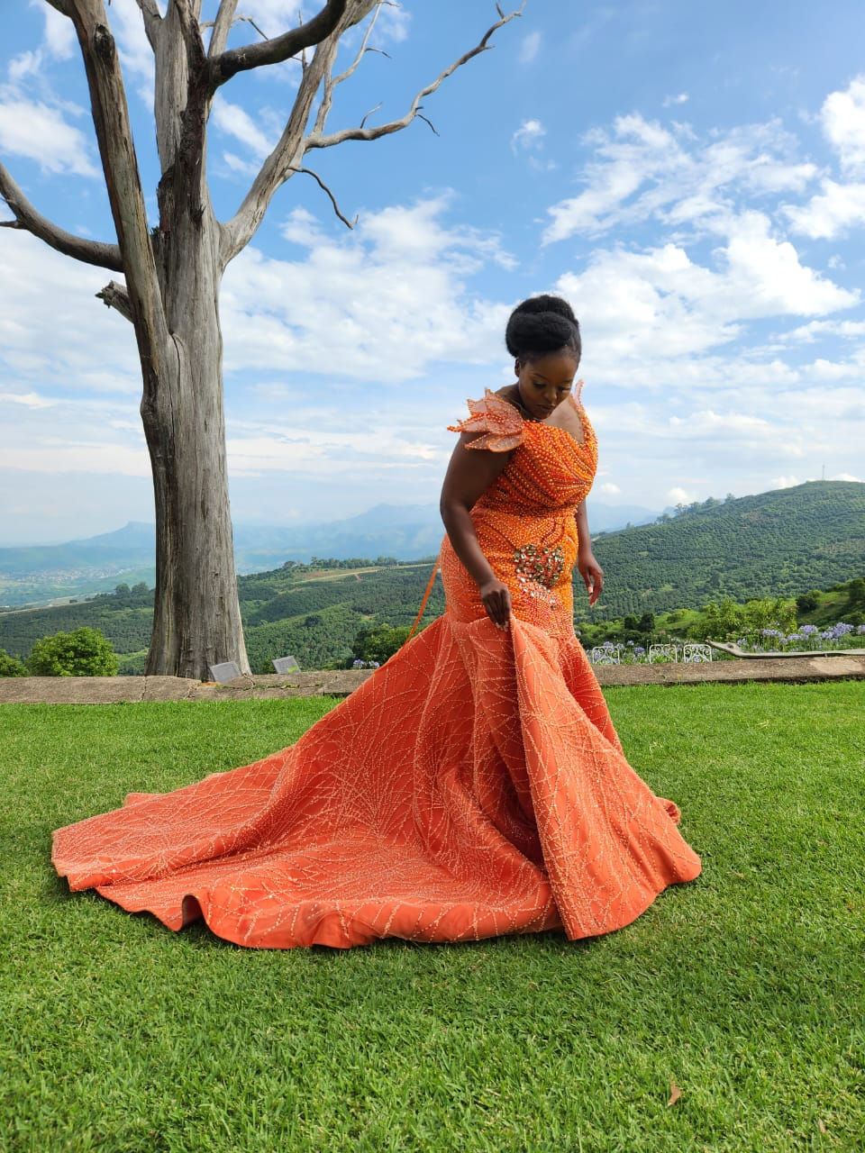 Thumbnail: Ntsike Ensembled wedding/ evening gown