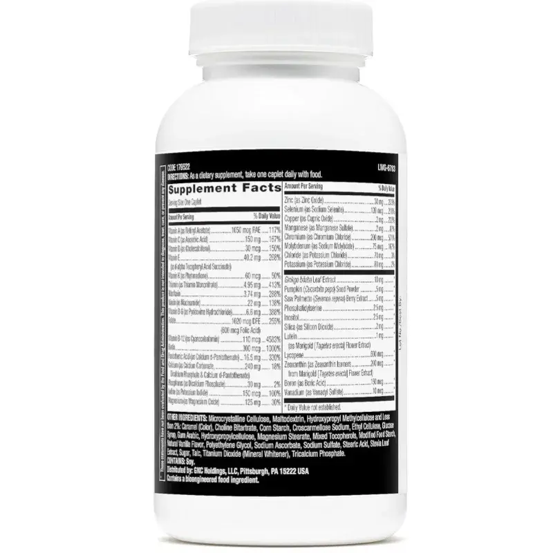 Miniatura: GNC – Mega Men Multivitamínico 50 Plus – 60 Cápsulas