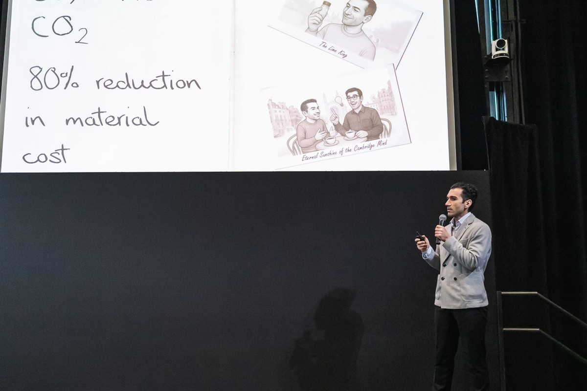 Remedium presented at the Innovation Showcase during NYC Climate Week.