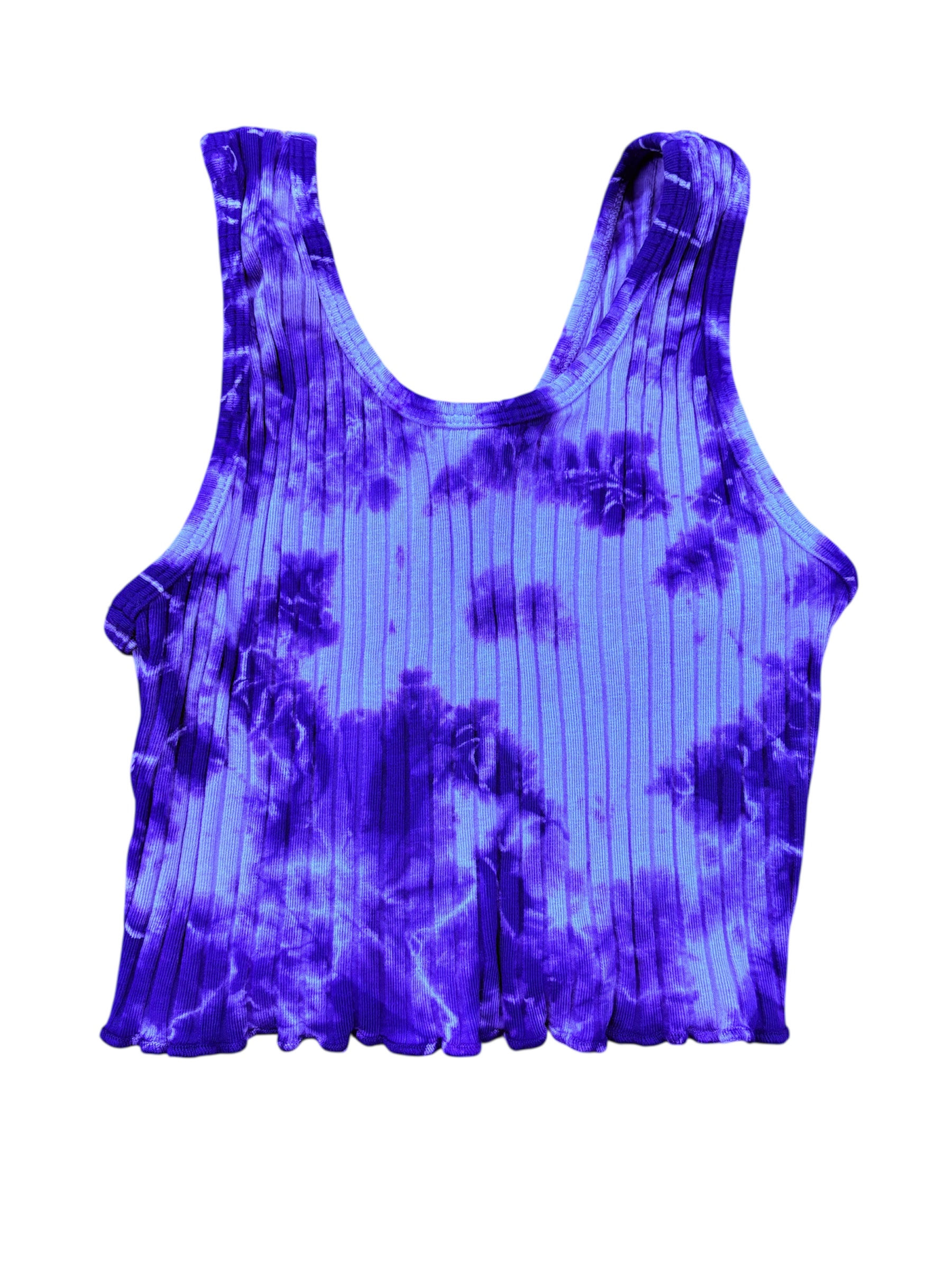 PURPLE TIE DYE TANK