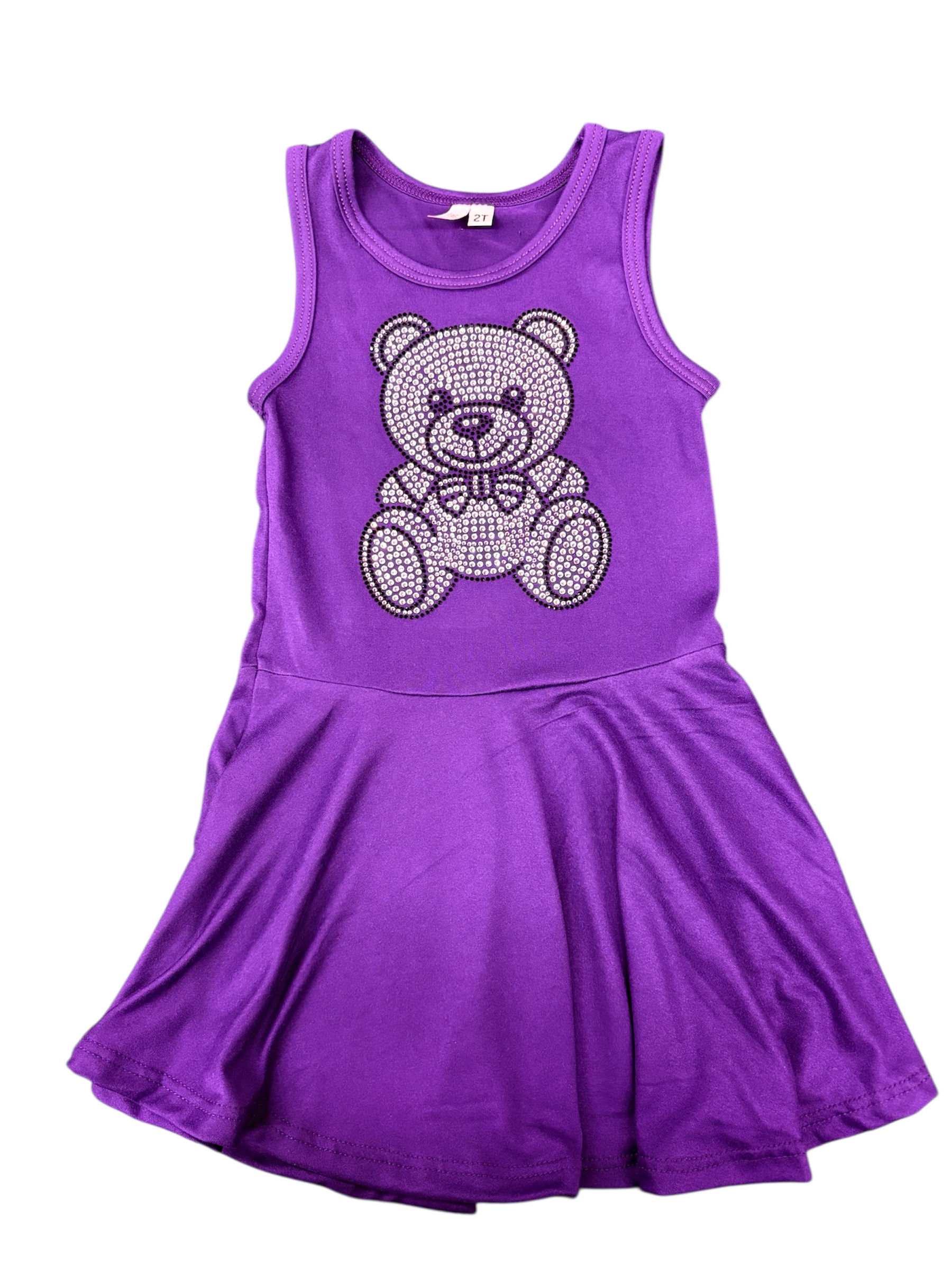 PURPLE TANK DRESS