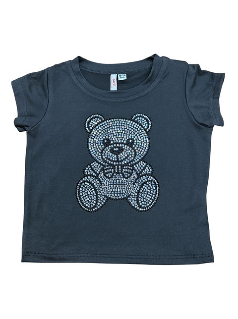 【CPGN STUDIO】Cutie Bear Embroidery Short Sleeve T-shirt CPGN STUDIO】Cutie Bear Embroidery Short Sleeve T-shirt CPGN