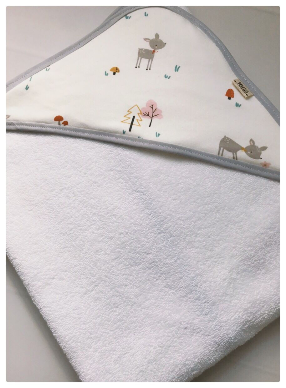 Toalla de baño con capucha