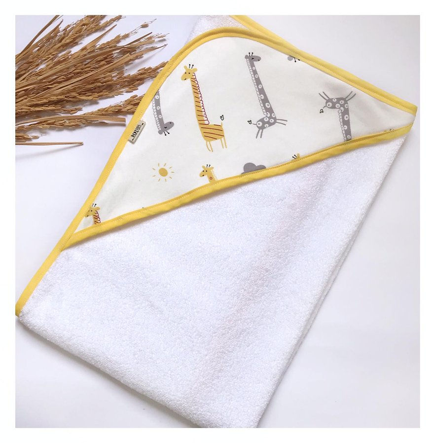 Toalla de baño con capucha
