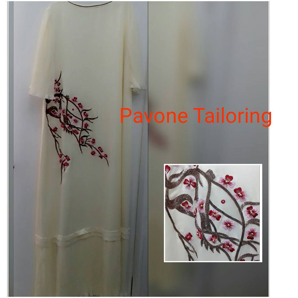 Ladies handmade floral design
