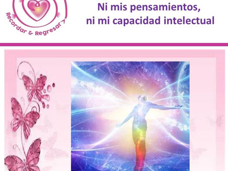 La ilusión de creer que soy “mi mente, mis pensamientos y mi capacidad intelectual”