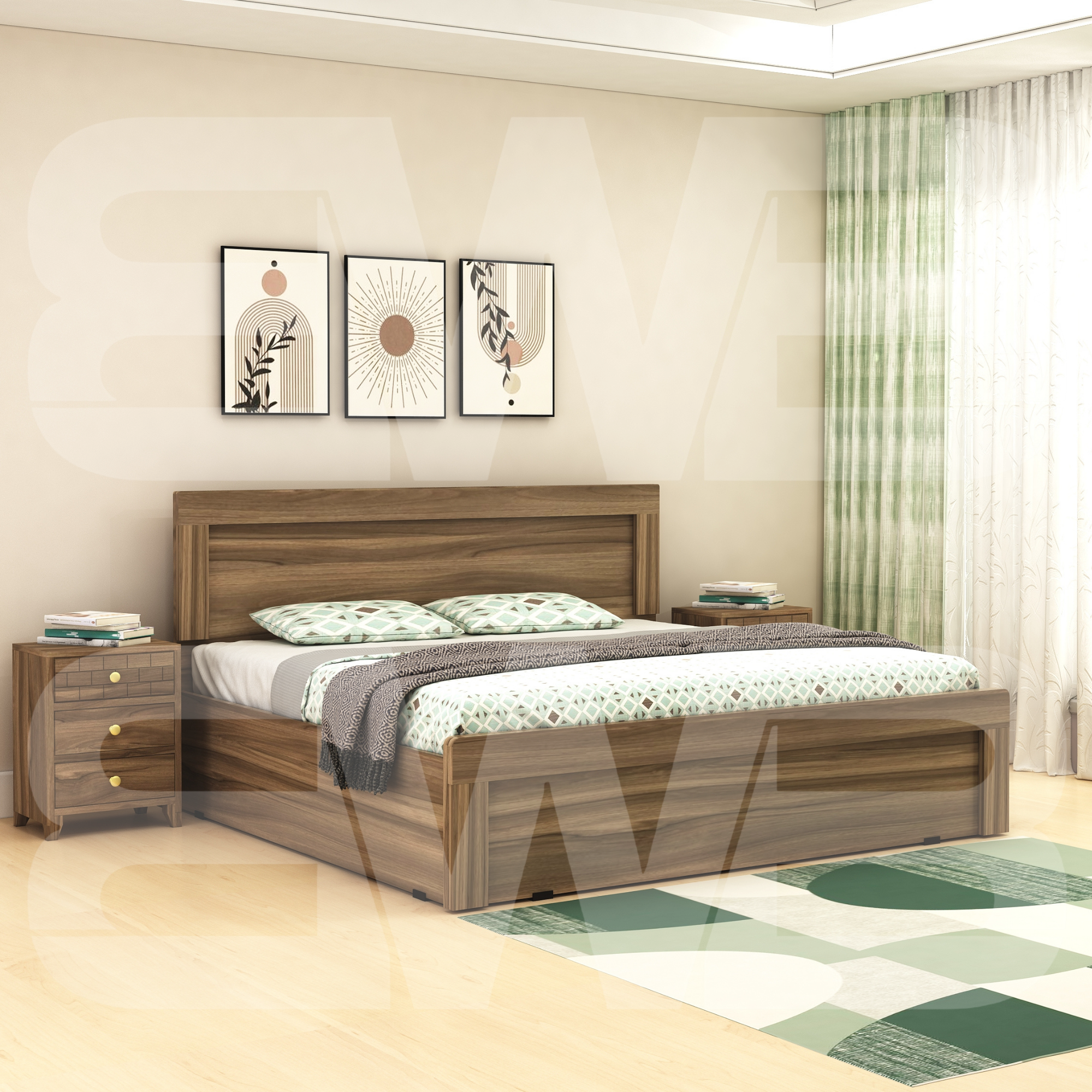 Queen Bed