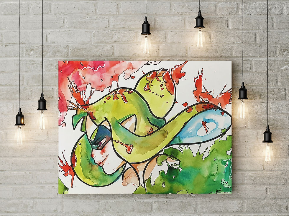Splatoon Watercolor