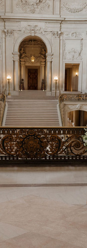 Mayor's Balcony at San Francisco City Hall