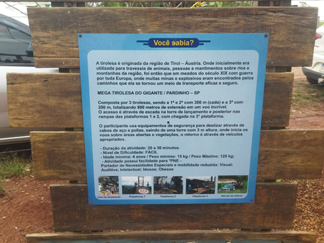 Famosíssima " TIROLESA "  de Pardinho, perto de Botucatu, linda e sensorial!!! VEM COMIGO passear...
