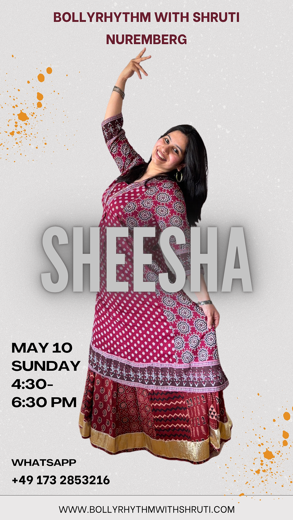 Sheesha Dance Workshop - NUREMBERG