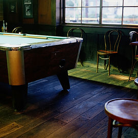 Pool Table in Bar
