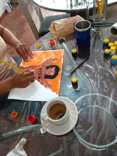 sessã de arteterapia