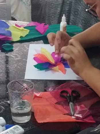 sessã de arteterapia
