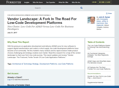 A Fork in the Road