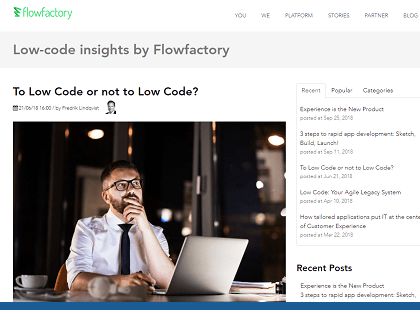 To Low Code or not to Low Code