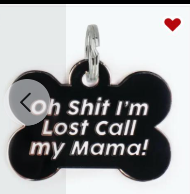 Thumbnail: Funny Dog Tags (NO engraving or QR code)